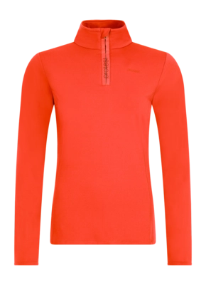 Skipully Protest Women Refabriz Poppy Red 1/4 Zip Active Top Regular Fit