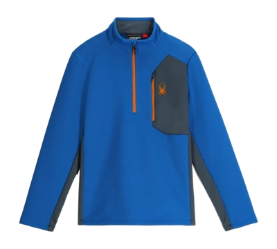 Skipully Spyder Men Bandit 1/2 Zip Cobalt Regular Fit