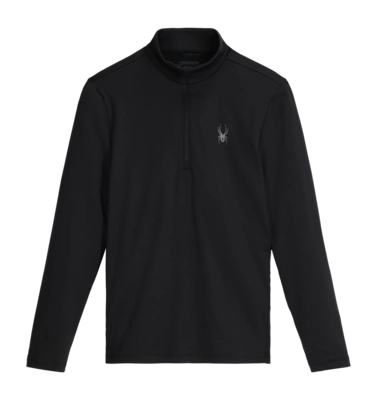 Skipully Spyder Men Prospect 1/2 Zip Black Slim Fit