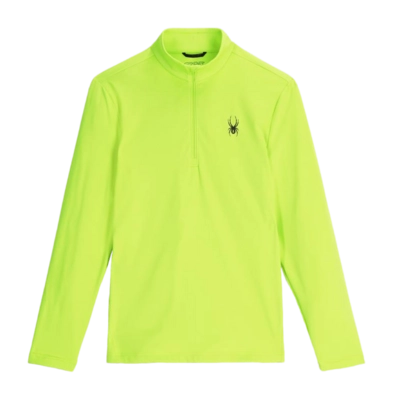 Skipully Spyder Men Prospect 1/2 Zip Lime Getailleerd