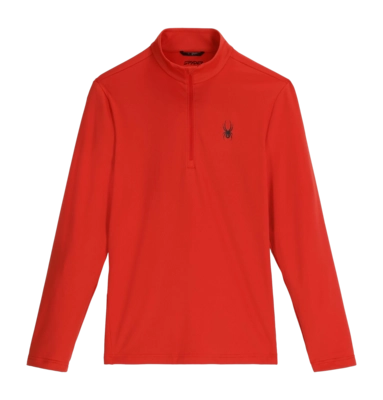 Skipully Spyder Men Prospect 1/2 Zip Spyder Red Aansluitend