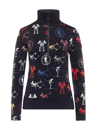 Skipully Toni Sailer Women Wieka Print Black Multi YKK VISLON