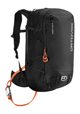 Ski Rugzak Ortovox Unisex Avabag Litric Tour Black Raven 40 2460 g
