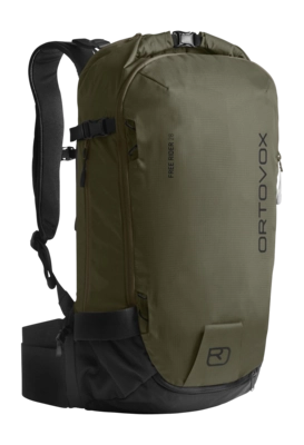 Ski Rugzak Ortovox Unisex Free Rider 28 Dark Wild Herbs 1,15 kg