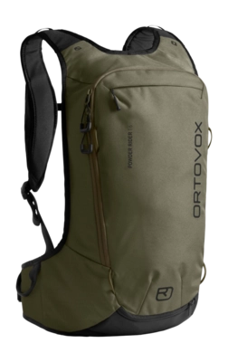 Ski Rugzak Ortovox Unisex Powder Rider 16 Dark Wild Herbs 660 g