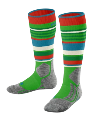 Skisokken Falke Kids SK2 Intermediate Vivid Green