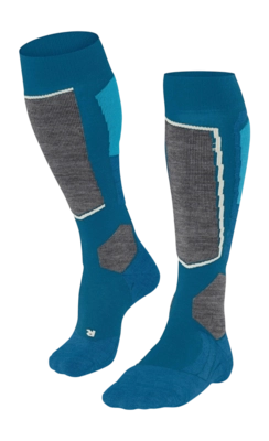 Skisokken Falke Men SK2 Intermediate Ocean Merinowol