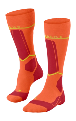 Skisokken Falke Men SK Compression Energy Flash Orange