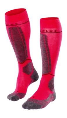 Skisokken Falke Women SK4 Advanced Compression Light Light Rose Smalle pasvorm