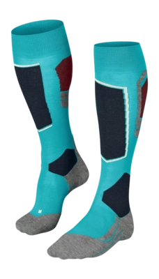 Skisokken Falke Women SK4 Advanced Peacock Blue