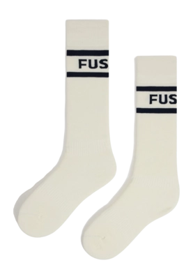 Skisokken Fusalp Unisex Piste Pro Neige/Marin