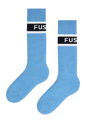 Skisokken Fusalp Unisex Piste Pro Oxygen/Marin/Neige Regular Fit