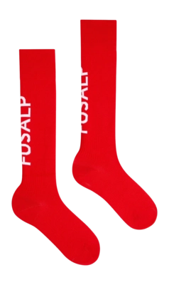 Skisokken Fusalp Unisex Sock Pop II Racing/Neige Regular Fit