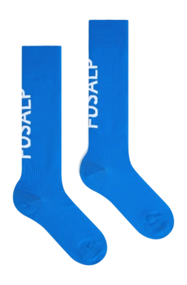 Skisokken Fusalp Unisex Sock Pop II Regatta/Neige Regular Fit