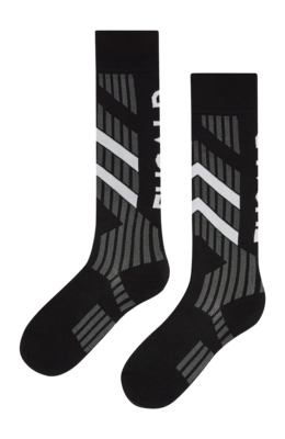 Skisokken Fusalp Unisex Sock Tech Noir/Flocon Regular Fit