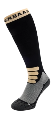 Skisokken Poederbaas Unisex Merino Pro Black