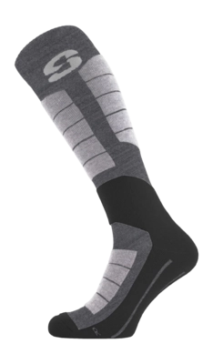 Skisokken Sinner Unisex Merino Black Ski Socks