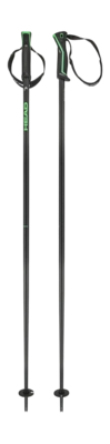 Skistok HEAD Unisex Frontside Black Green Carbon Set van 2