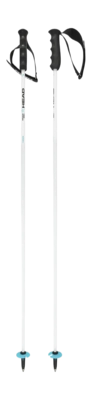 Skistok HEAD Unisex Worldcup Rebels Carbon White Set van 2