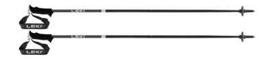 Skistok Leki Unisex Elite Lady Black Dark Anthracite White