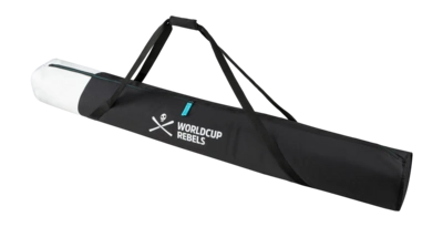 Skitas HEAD Dames en Heren Rebels Single Skibag Black/White 180 cm 800 gram