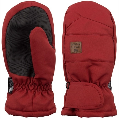 Skiwanten Starling Kids Taslan Jr Rory Bordeaux/Zwart