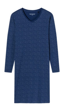 Chemise de Nuit Schiesser Femme 180061 Navy