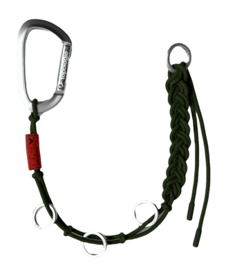 Sleutelhanger Topologie Wares Braided Keychain Deep Forest