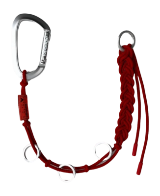 Sleutelhanger Topologie Wares Braided Keychain Topologie Red