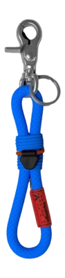 Sleutelhanger Topologie Wares Straps 8mm Loop Key Holder Flash Ink Blue