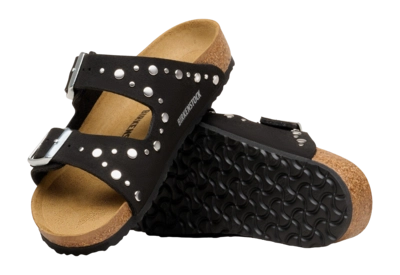 Flip Flops Birkenstock Kids Arizona Rivet Border Synthetic Soft Birki ...