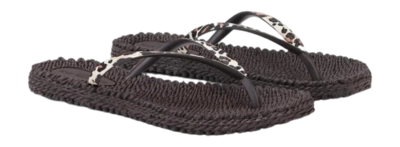 Slipper Ilse Jacobsen Women CHEERFUL01P Brown Panthera Print