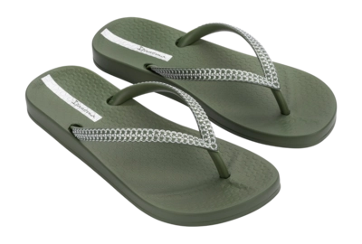 Slipper Ipanema Women Anatomic Mesh Dark Green