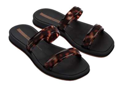 Slipper Ipanema Women Glow Trendy Slide Black