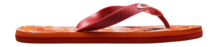 Slipper Oakley Men Catalina Flip Flop Camo Hibiscus Av Orange