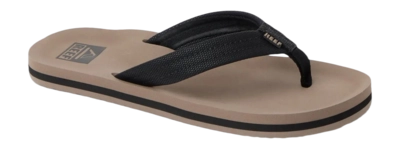 Slipper Reef Kids Ahi Black/Tan