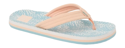 Slipper Reef Kids Ahi Peach/Blue Animal