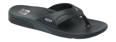 Slipper Reef Men Fanning H20 Black/Silver