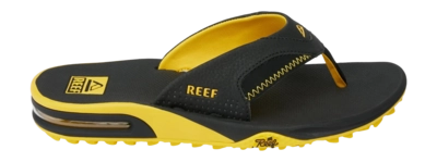 Slipper Reef Men Fanning Pregame Black/Yellow