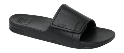 Slipper Reef Men Fanning Slide H20 Black