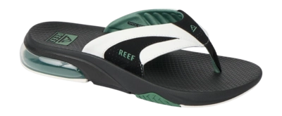Slipper Reef Men Fanning White/Black/Green
