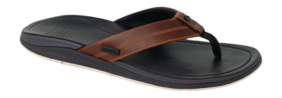 Slipper Reef Men Leather Offshore Tan