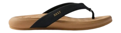 Slipper Reef Women Cushion Melody Black/Tan