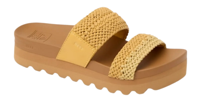 Slipper Reef Women Cushion Vista Hi Yellow Duo Braid