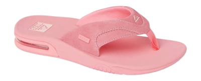 Slipper Reef Women Fanning Strawberry Suede