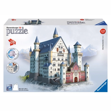 Puzzel Ravensburger Slot Neuschwanstein 3D (216 Stukjes)