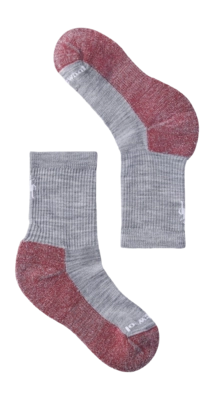 Sok Smartwool Kids Hike Light Cushion Crew Socks Light Gray