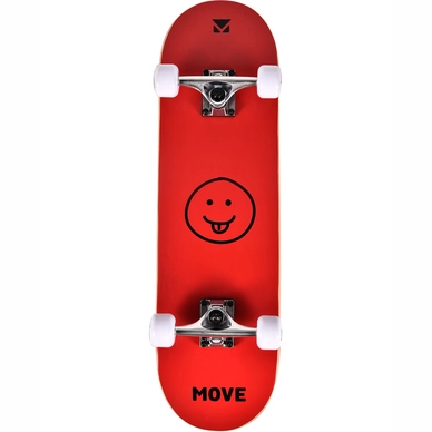 Skateboard Move 28 Inch Smile Red