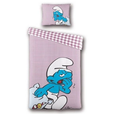 Dekbedovertrek Smurfen Classic Paars Katoen