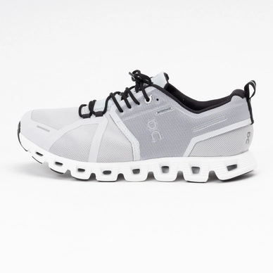 Trainers On Running Women Cloud 5 Waterproof Glacier White